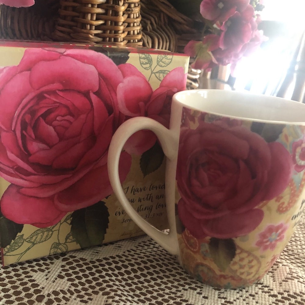Rose mug - Picture 3 of 3